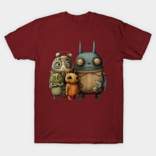 Alien Family Vacation T-Shirt